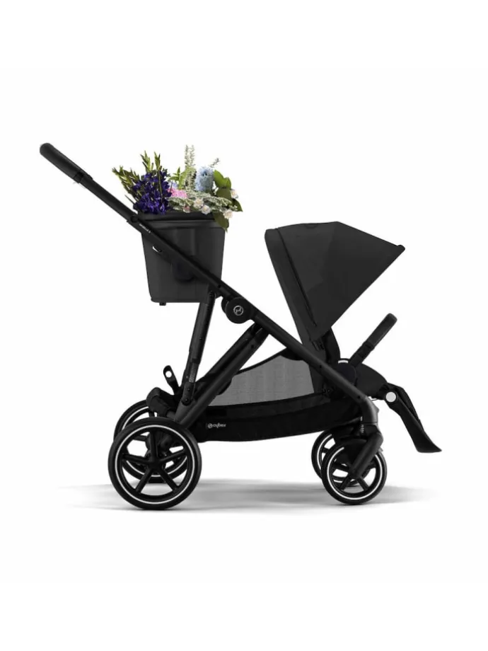 Cybex Gazelle S Kinderwagen - Farbe: Moon Black / Gestell Black