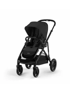 Cybex Gazelle S Kinderwagen - Farbe: Moon Black / Gestell Black
