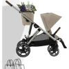 Cybex Gazelle S Kinderwagen - Farbe: Almond Beige / Gestell Taupe