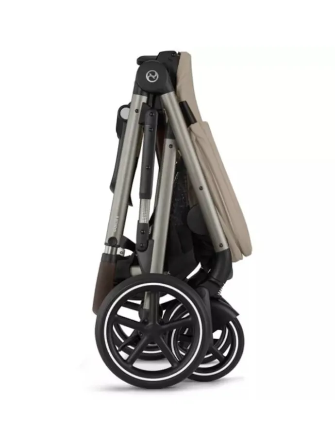 Cybex Gazelle S Kinderwagen - Farbe: Almond Beige / Gestell Taupe