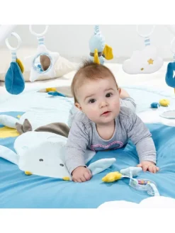 3D Activity-Decke - Little Castle in blau