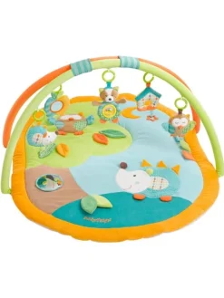 3D Activity-Decke Sleeping Forest in bunt