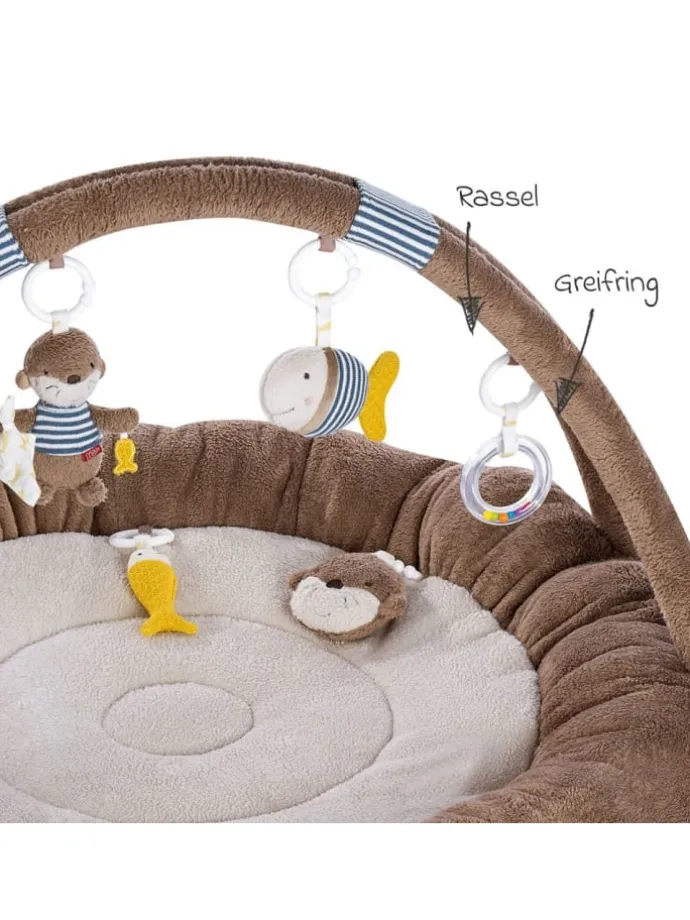 3D Activity-Nest - Otter in braun,bunt