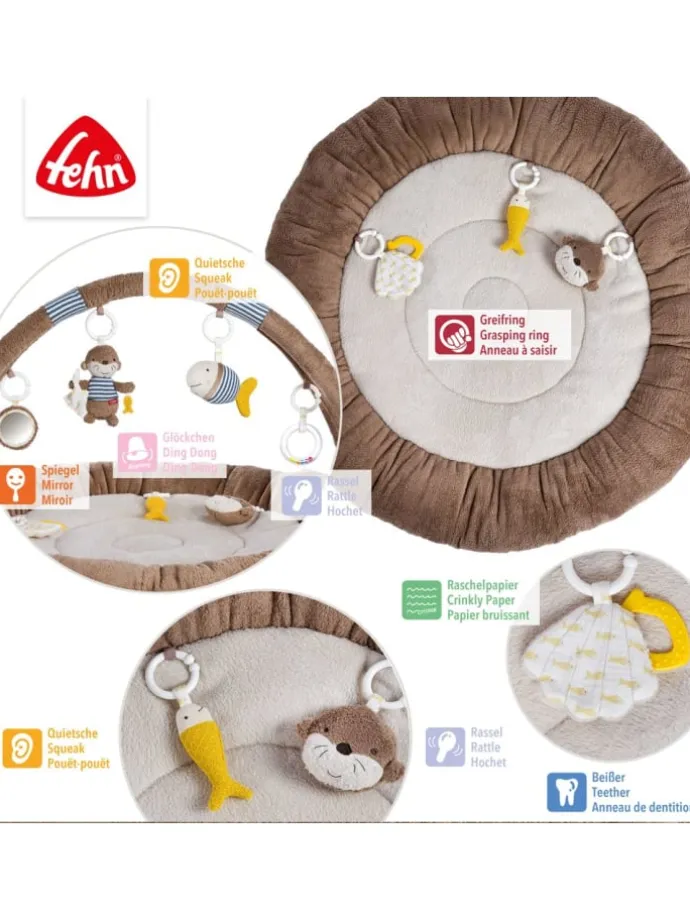 3D Activity-Nest - Otter in braun,bunt