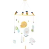 3D Baby Mobile Schaf Betty Holz - ab Geburt in Gelb