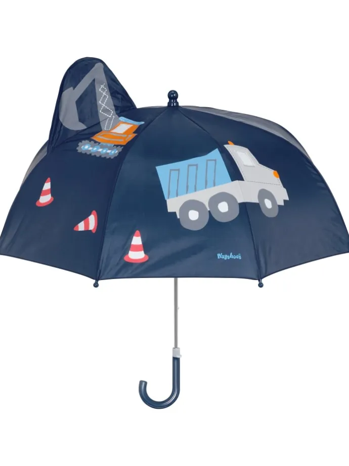3D Regenschirm Baustelle in Marine