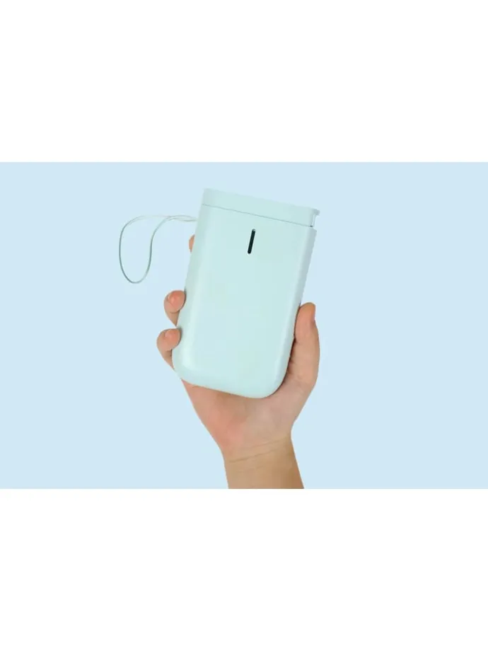 D11 Tragbarer Etikettendrucker Bluetooth Grün