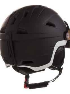 Damen-Ski-/ Snowboardhelm in Schwarz/ Braun/ Bunt