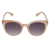 Damen-Sonnenbrille in Beige/ Dunkelblau