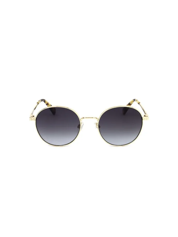 Damen-Sonnenbrille in Gold/ Schwarz