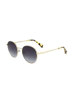 Damen-Sonnenbrille in Gold/ Schwarz