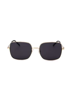 Damen-Sonnenbrille in Gold/ Schwarz