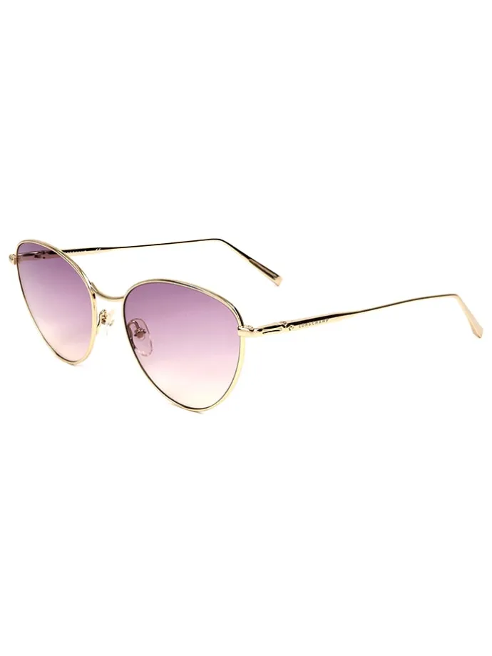Damen-Sonnenbrille in Gold/ Rosa