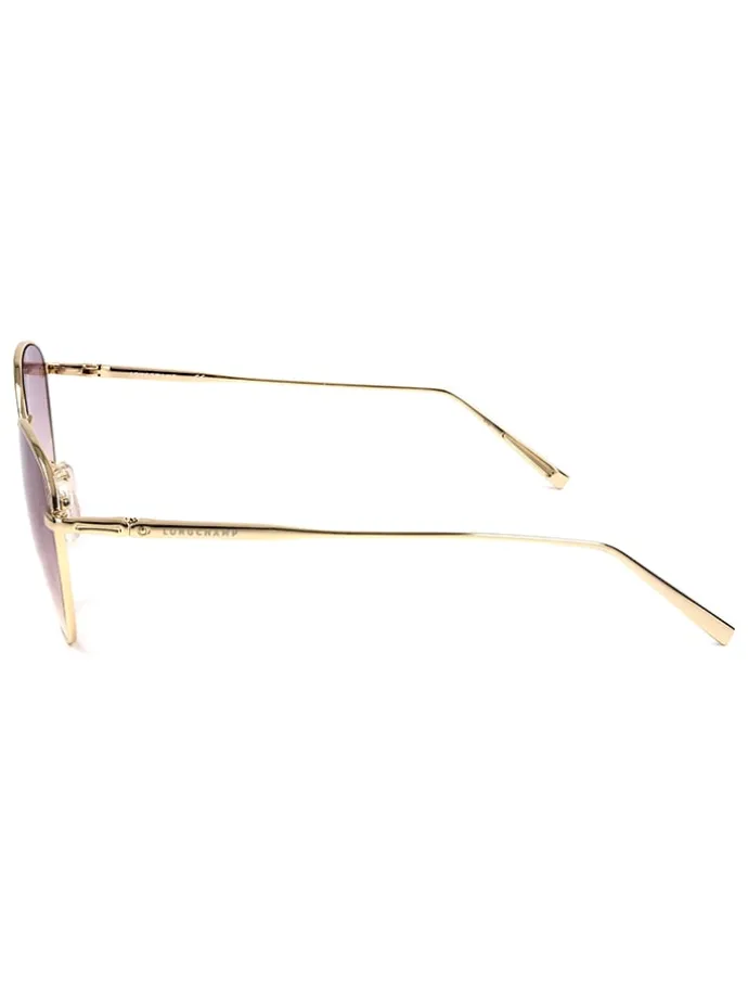 Damen-Sonnenbrille in Gold/ Rosa