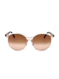 Damen-Sonnenbrille in Hellbraun/ Creme