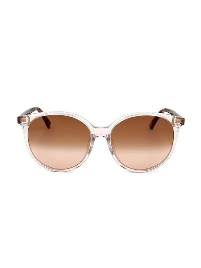 Damen-Sonnenbrille in Hellbraun/ Creme