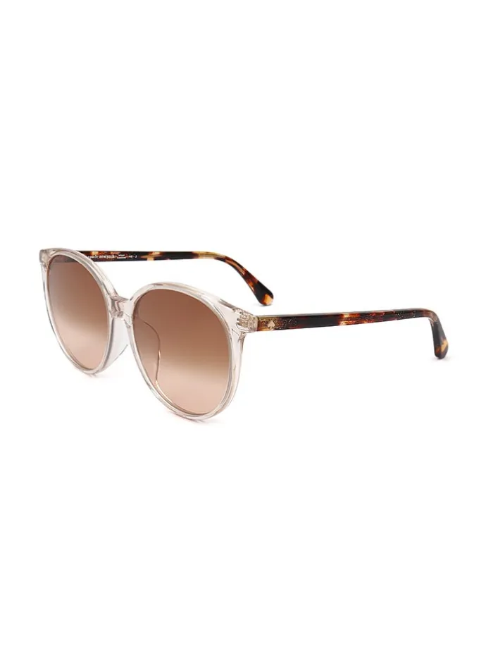 Damen-Sonnenbrille in Hellbraun/ Creme
