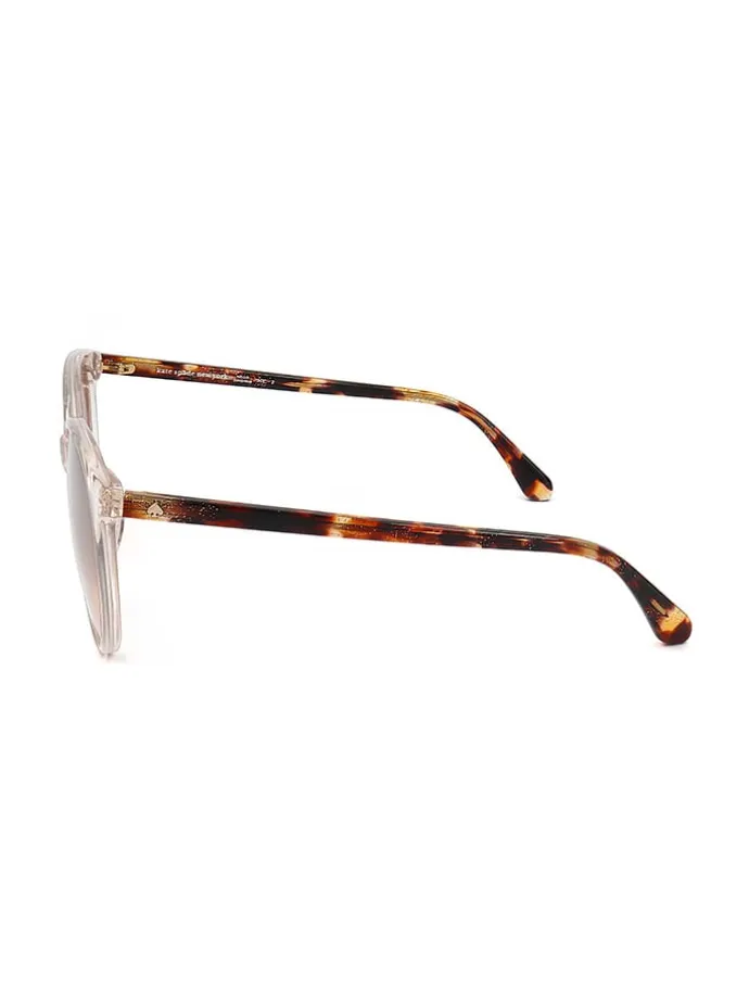Damen-Sonnenbrille in Hellbraun/ Creme