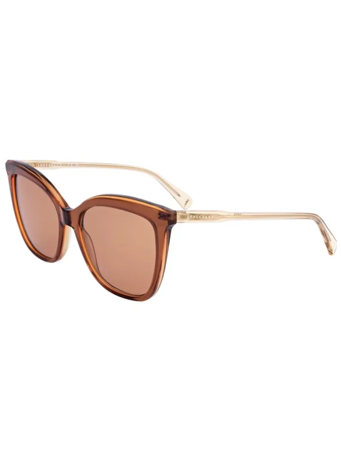 Damen-Sonnenbrille in Hellbraun
