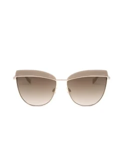 Damen-Sonnenbrille in Hellbraun/ Beige