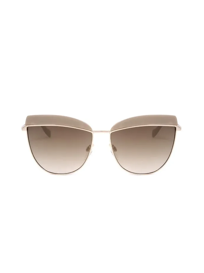 Damen-Sonnenbrille in Hellbraun/ Beige