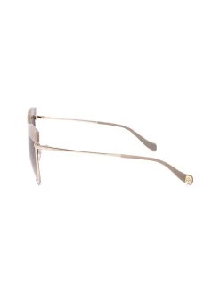 Damen-Sonnenbrille in Hellbraun/ Beige