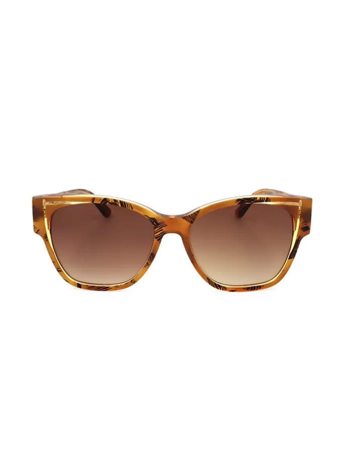 Damen-Sonnenbrille in Hellbraun