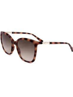 Damen-Sonnenbrille in Hellbraun/ Braun