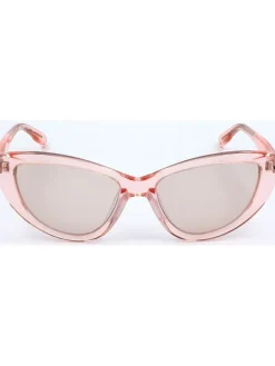 Damen-Sonnenbrille in Rosa/ Hellgrau