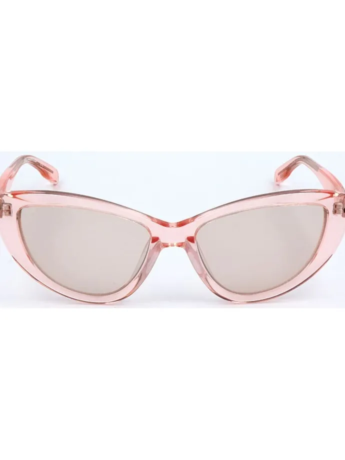 Damen-Sonnenbrille in Rosa/ Hellgrau