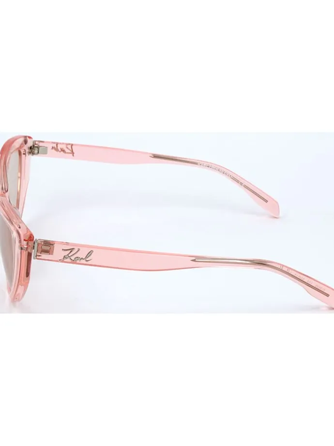 Damen-Sonnenbrille in Rosa/ Hellgrau