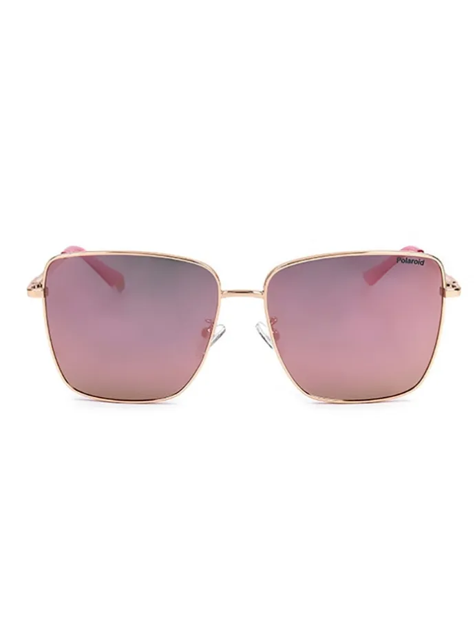 Damen-Sonnenbrille in Roségold/ Rosa
