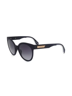 Damen-Sonnenbrille in Schwarz/ Blau
