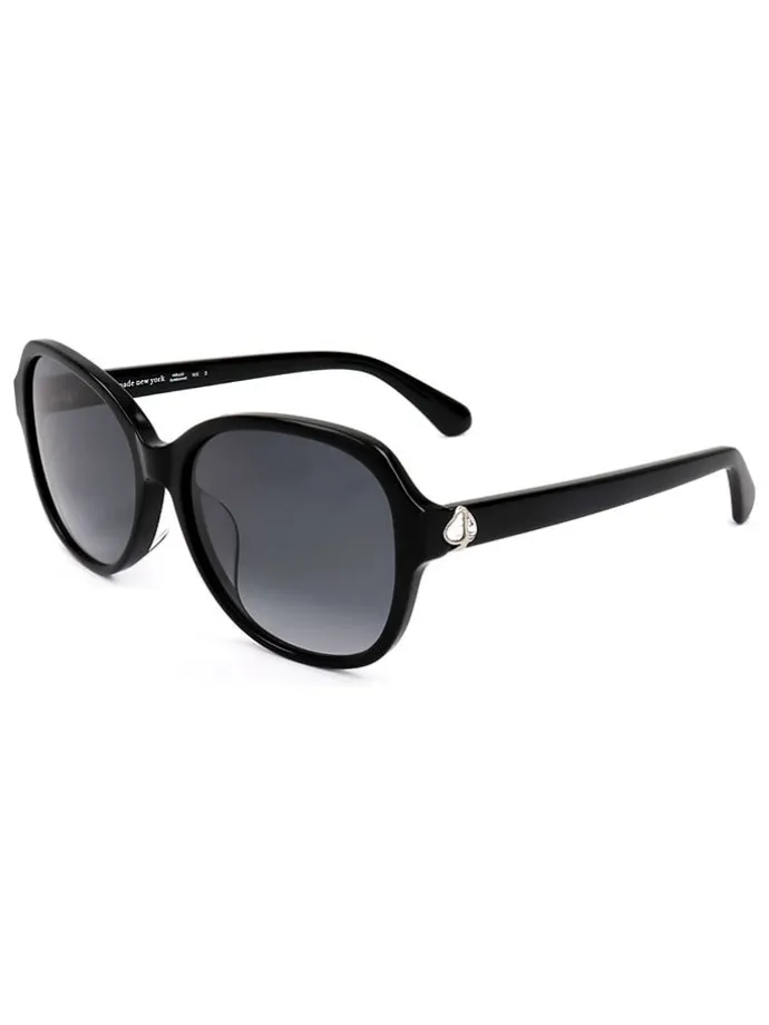 Damen-Sonnenbrille in Schwarz/ Dunkelblau