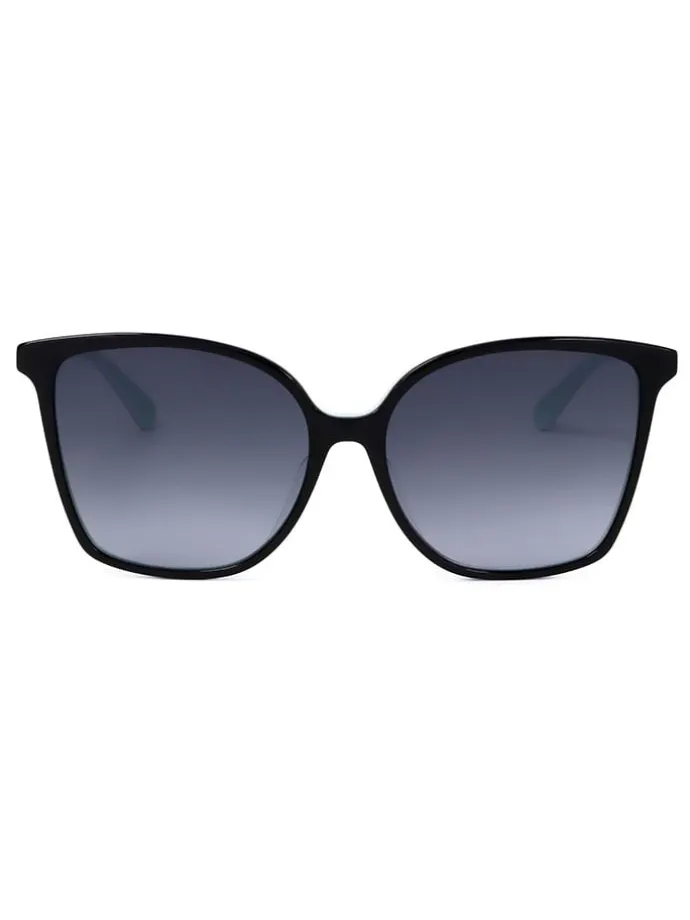 Damen-Sonnenbrille in Schwarz/ Dunkelblau