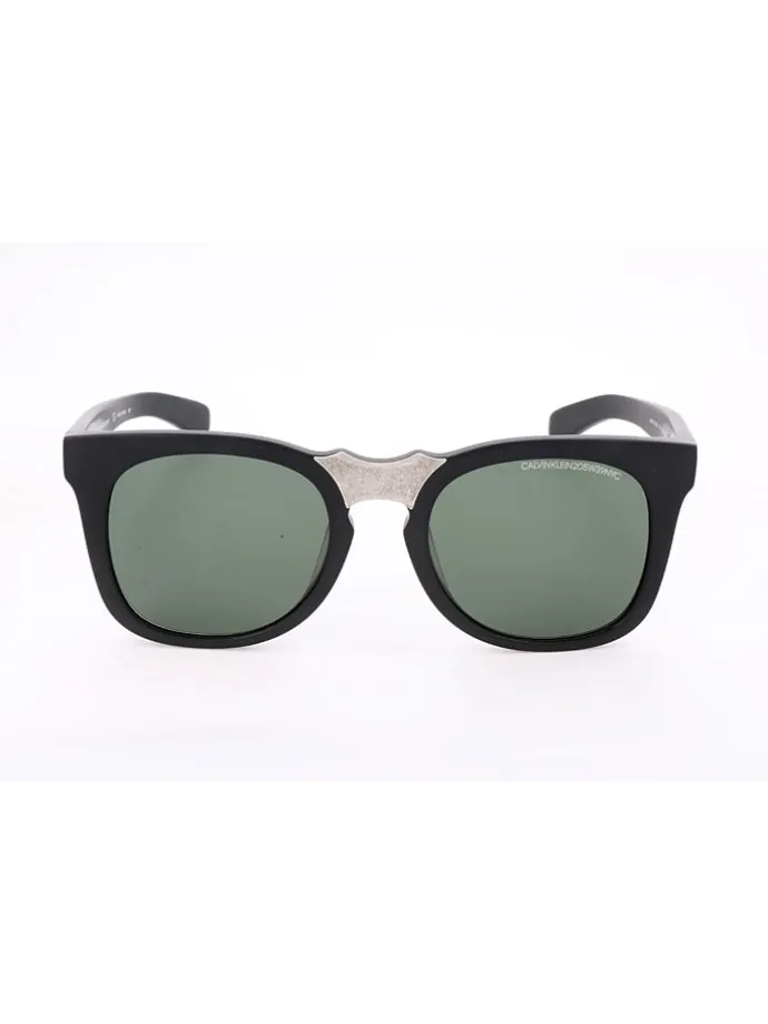 Damen-Sonnenbrille in Schwarz/ Grün