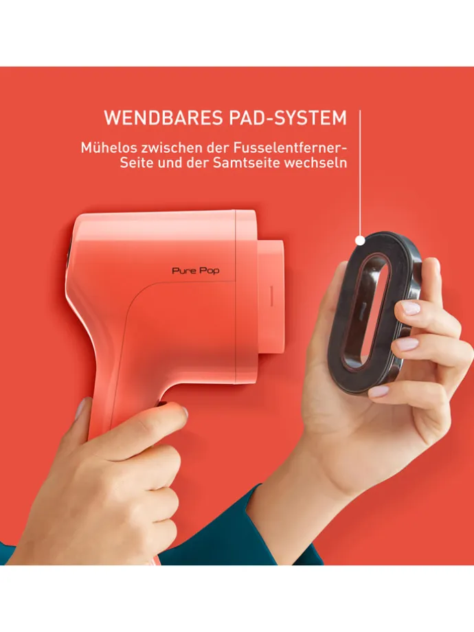 Dampfglätter "Pure Pop" in Rot