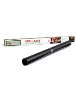 Dauergrillfolie in Schwarz - (L)40 x (B)30 cm