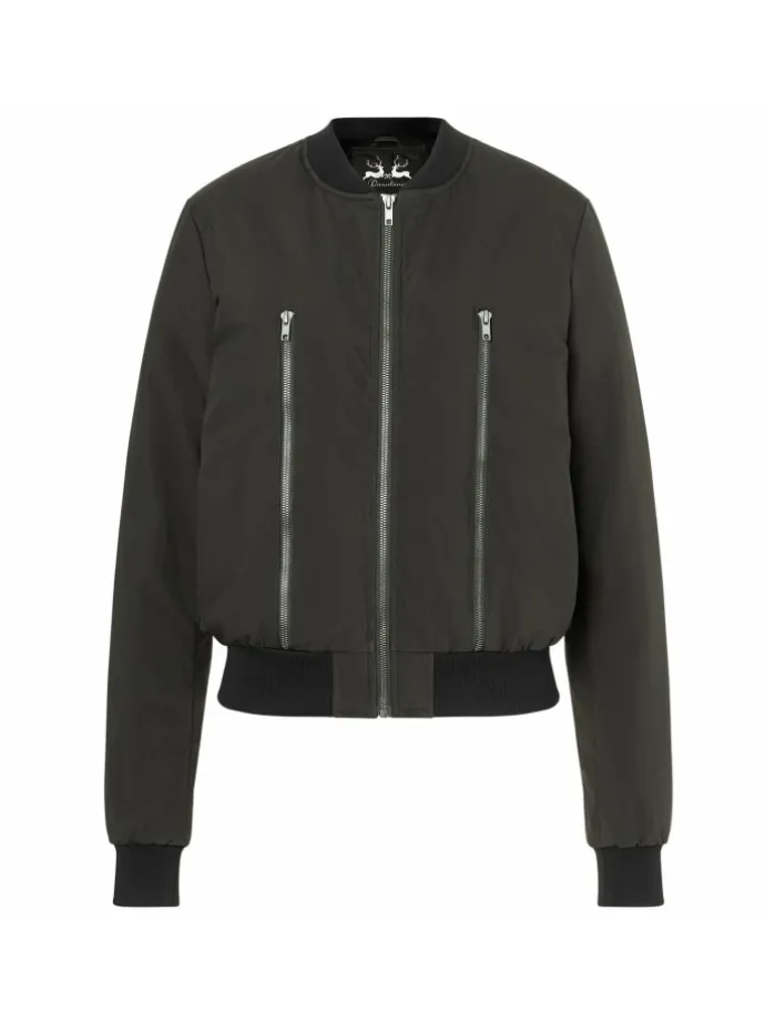 Daunenblouson Madlen in Tannengrün