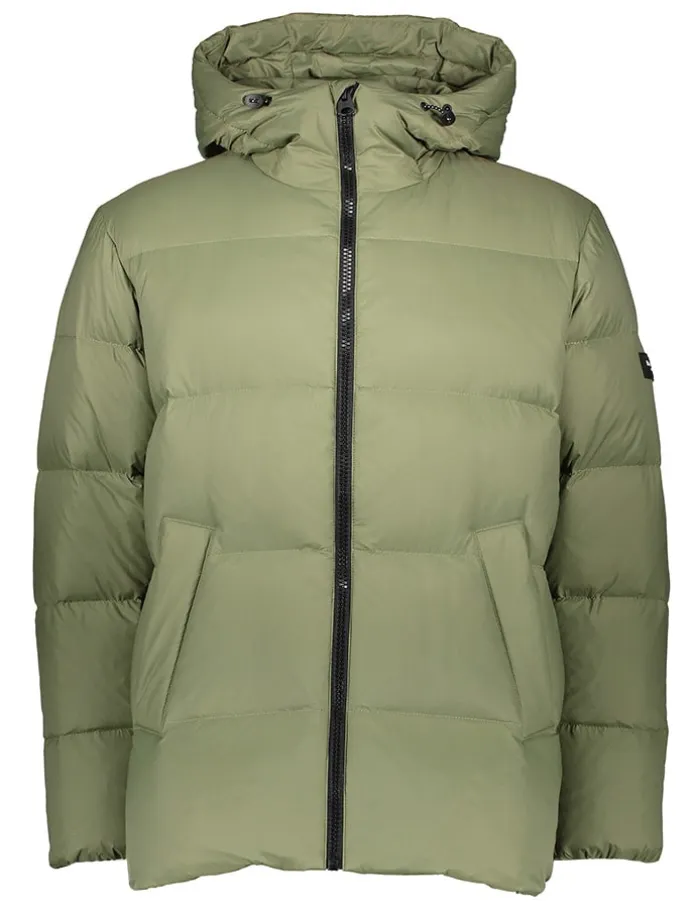 Daunenjacke in Oliv