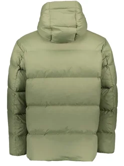 Daunenjacke in Oliv