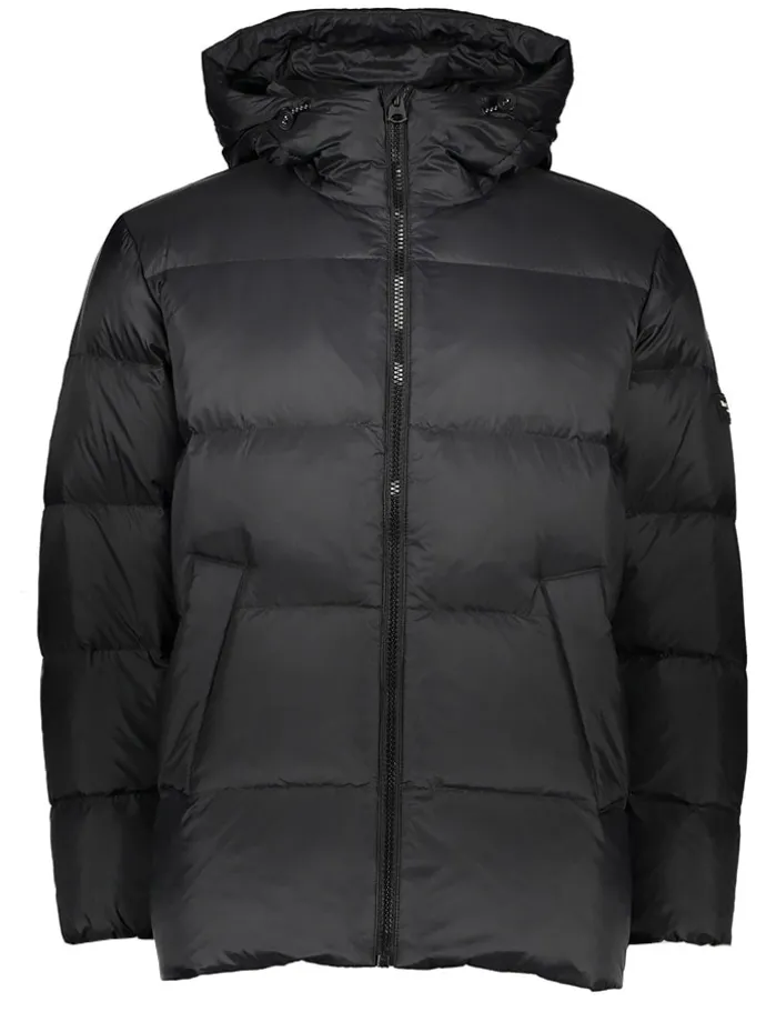 Daunenjacke in Schwarz
