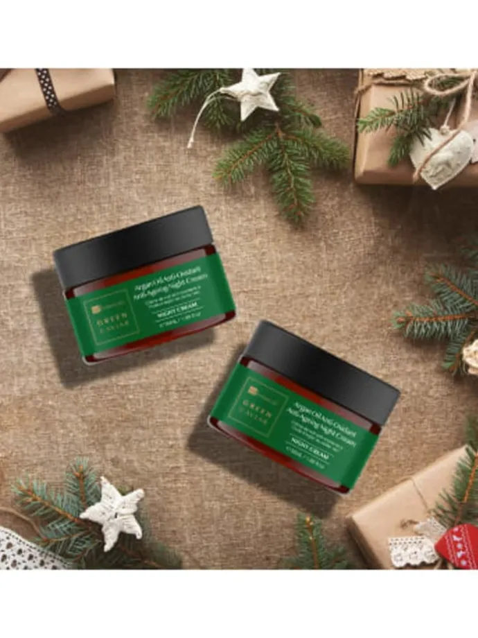 DB Green Caviar & Arganöl Feuchtigkeitscreme für die Nacht 50ml
