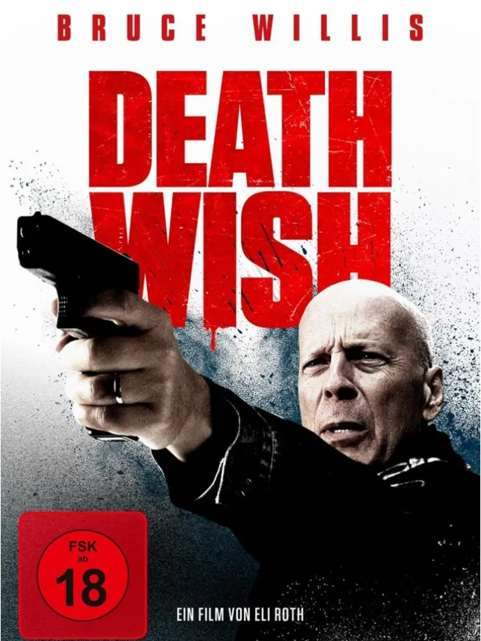 Death Wish DVD Blue Ray ab 18 Jahren