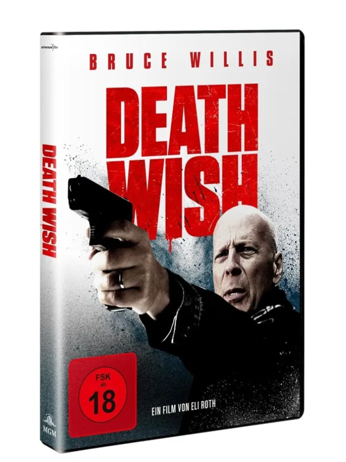 Death Wish DVD Blue Ray ab 18 Jahren