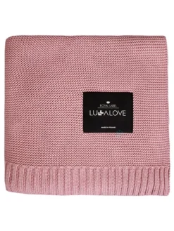 Decke in Pink