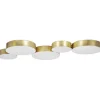 Deckenleuchten LUGA in Gold - (W) 54 x (H) 3 x (L) 20 cm