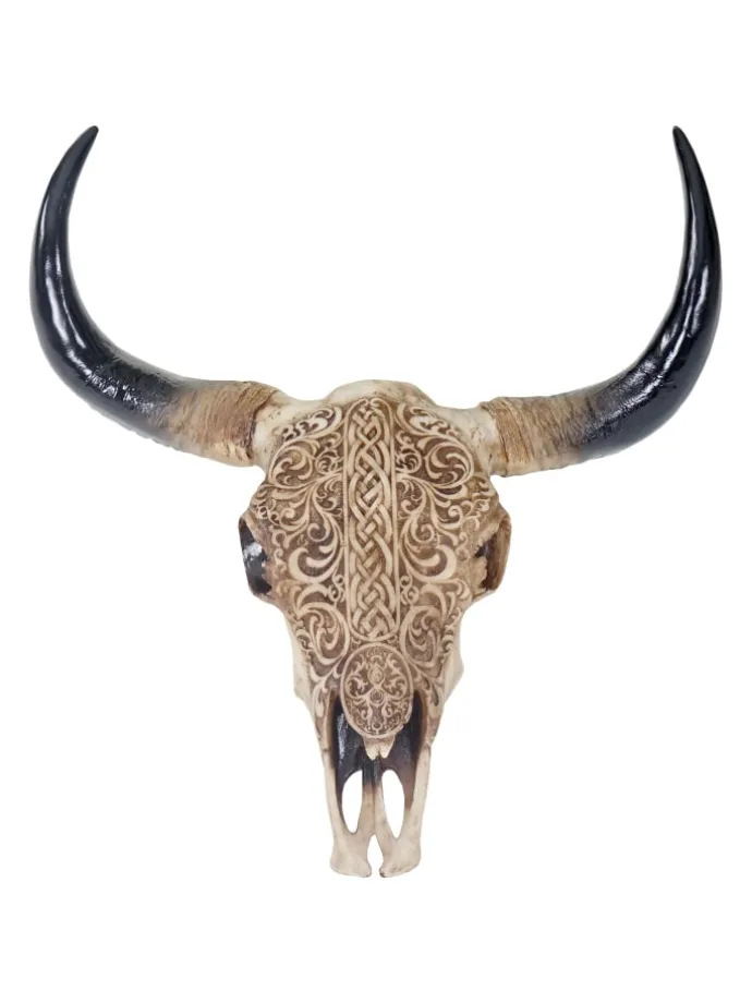 Deko Schädel T454 Stier
