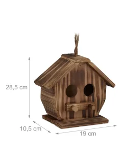 Deko Vogelhaus in Natur