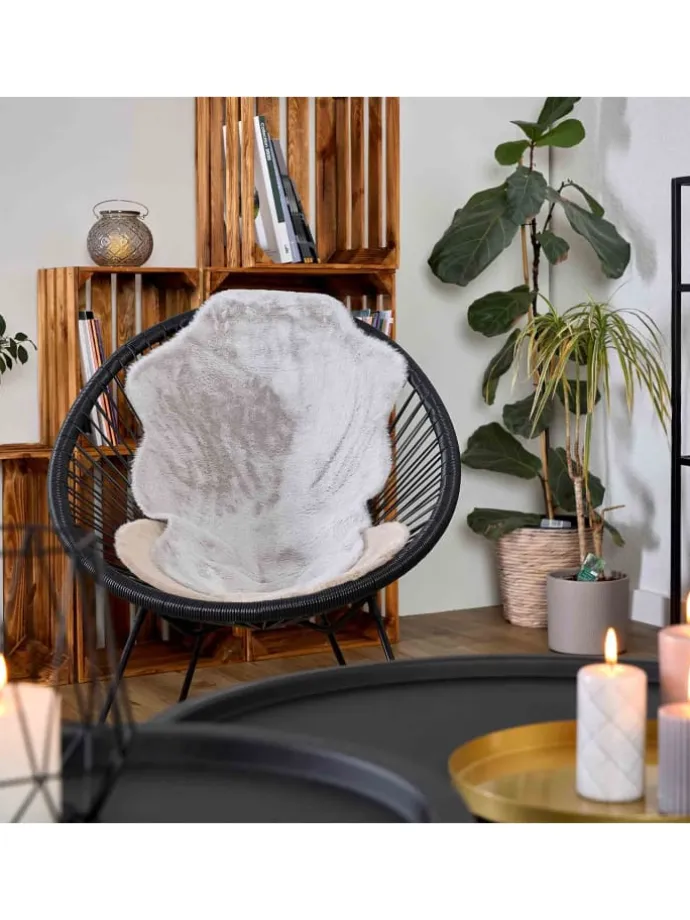 Dekofell ELDA 1 in Silber